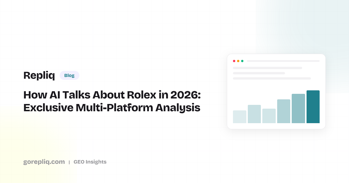 How AI Talks About Rolex in 2026: Exclusive Multi-Platform Analysis ...